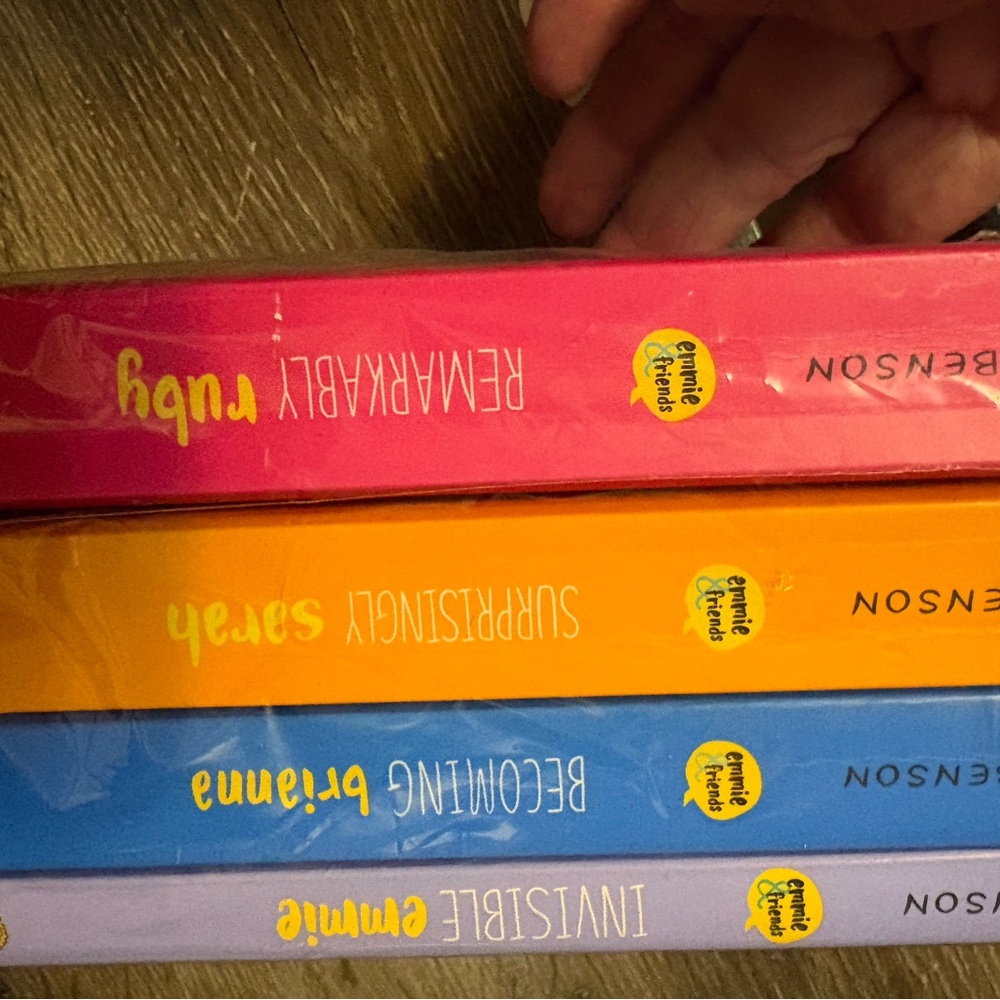 Set of Four Colorful Books by Libenson.